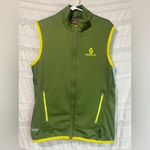 Scott Windstopper Vest running